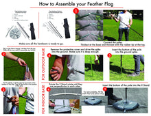 이미지를 갤러리 뷰어에 로드 , Special Feather Flags 14ft - Design elf