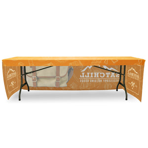 Fitted Table Throw 8 ft 3-sided
