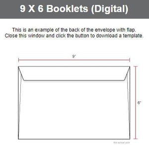 6x9 Booklet Envelopes - Digital – Design elf
