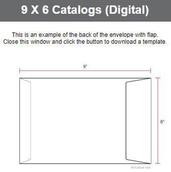 6x9 Catalog Envelopes - Digital - Design elf