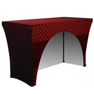 Stretch Table Throw 4 ft 3-sided (30"depth)