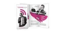 Load image into Gallery viewer, 8.5x11 Brochures - 1&amp;2 Color (20# Uncoated White Smooth Text) - Design elf
