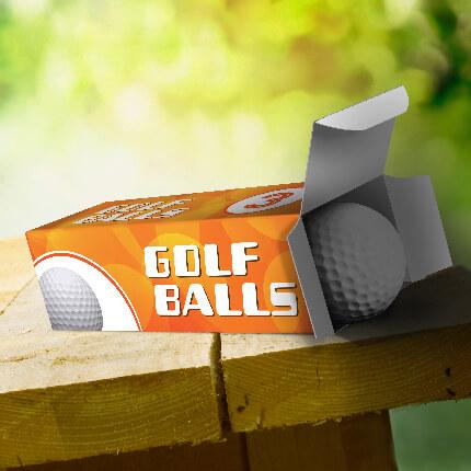 Golf Ball Boxes (1.7x1.7x5) - Design elf