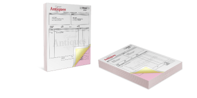 8.5x11 NCR Forms - 1&2 Color (3 Part) - Design elf