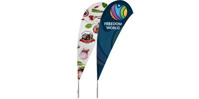 Teardrop Flags 11ft